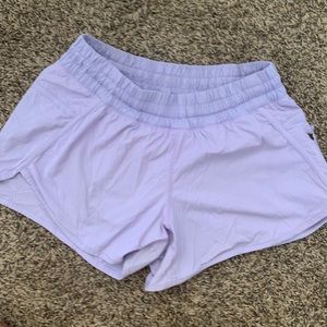 Lululemon Tracker shorts size 8